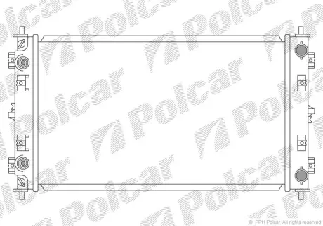 Радиаторы охлаждения POLCAR 241008-1