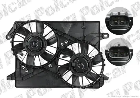 Вентиляторы радиаторов POLCAR 243123W1