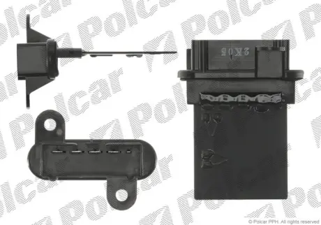 Резистор кондиционера POLCAR 2437KST-1