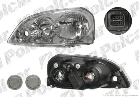 Фара основная POLCAR 2506090E