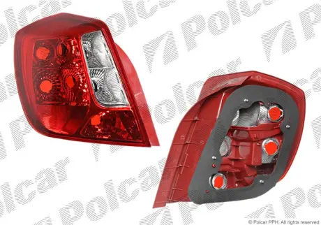 Фонарь задний POLCAR 2506871E