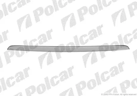 Накладка капота Chevrolet LACETTI POLCAR 250703-1