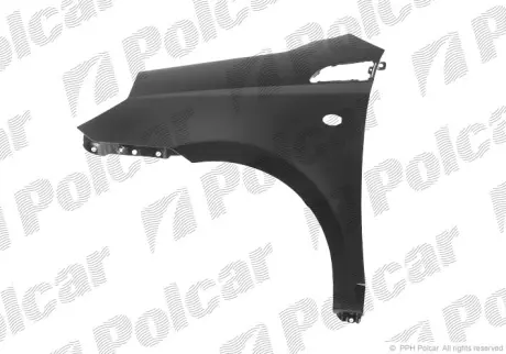 Крыло переднее POLCAR 251501
