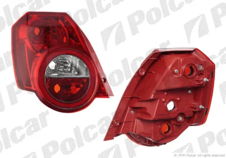 Фонарь задний POLCAR 251587E