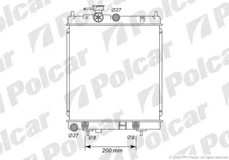 Радиаторы охлаждения POLCAR 270508-3