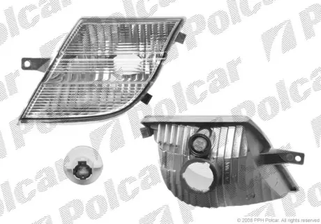 Указатель поворота передний POLCAR 2707204E