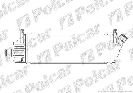 Радиаторы воздуха (Интеркулеры) POLCAR 2707J81X