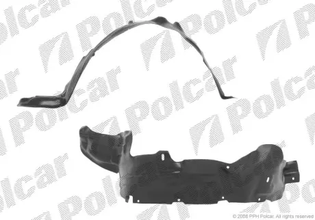 Подкрылок POLCAR 2728FP-2