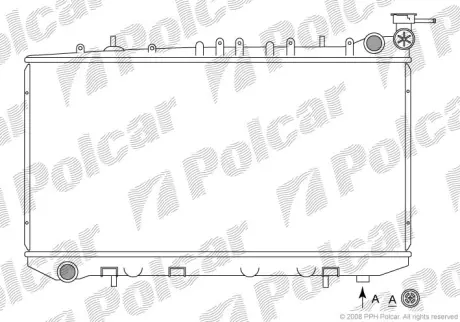 Радиаторы охлаждения POLCAR 272908-4