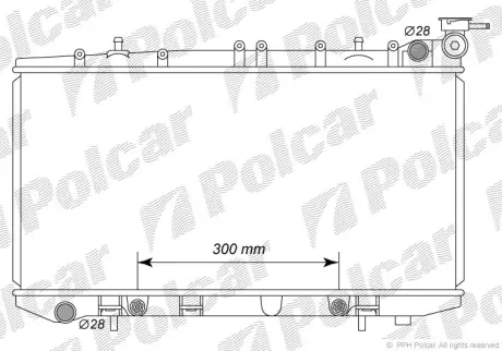 Радиаторы охлаждения POLCAR 272908-6
