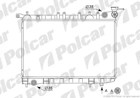 Радиаторы охлаждения POLCAR 273108-1