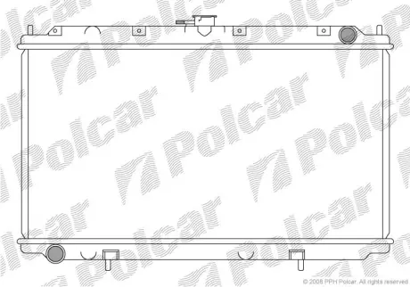Радиаторы охлаждения POLCAR 273208-2