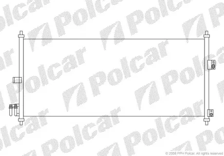 Радиаторы кондиционера POLCAR 2733K8C1S