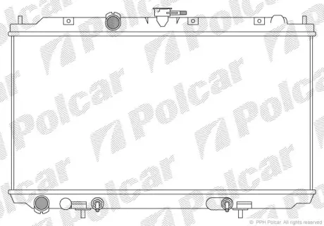 Радиаторы охлаждения POLCAR 273408-2