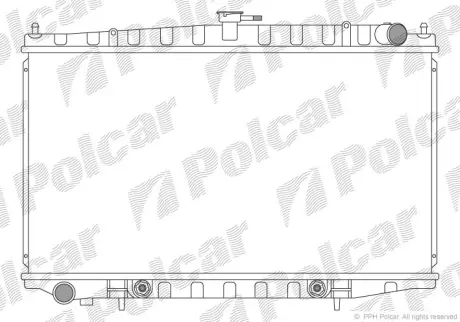 Радиаторы охлаждения POLCAR 274208-1