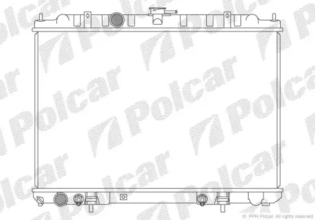 Радиаторы охлаждения POLCAR 274608-1
