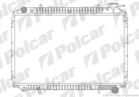 Радиаторы охлаждения POLCAR 275008-7