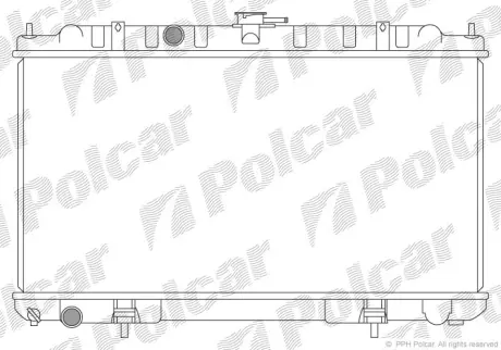 Радиаторы охлаждения POLCAR 275508-9
