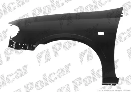 Крило переднє ліве Nissan ALMERA, 2003- POLCAR 275701