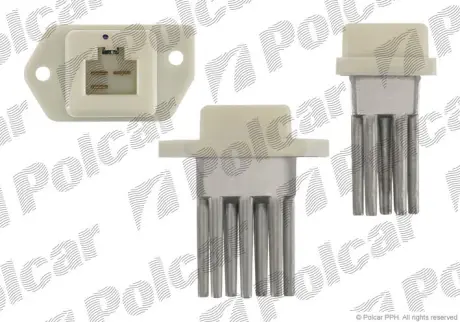 Резистор кондиционера POLCAR 2758KST-1