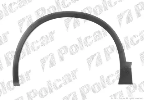 Накладка крыла POLCAR 275902-5