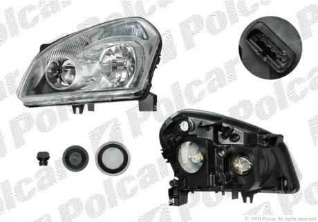 Фара основная POLCAR 2759100E
