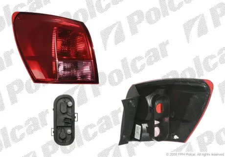 Фонарь задний POLCAR 275987-V