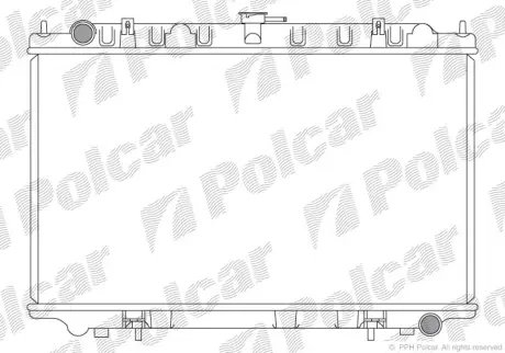 Радиаторы охлаждения POLCAR 276108-3