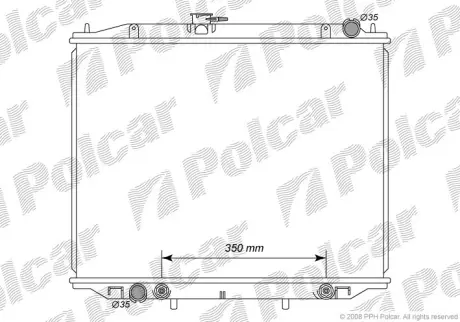 Радиаторы охлаждения POLCAR 2770083K
