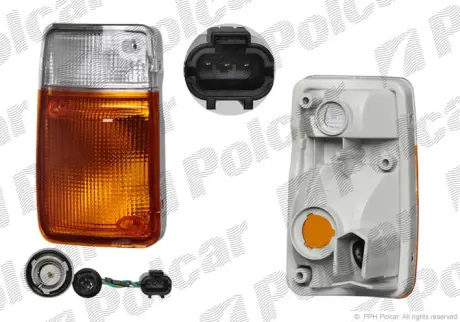 Поворот передний с габаритом POLCAR 277519-4