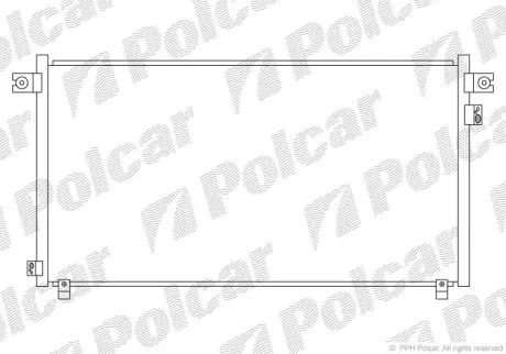 Радиаторы кондиционера POLCAR 2777K83K