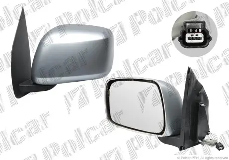 Зеркало внешнее POLCAR 2782515E