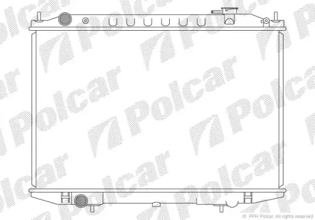 Радиаторы охлаждения POLCAR 279708-1