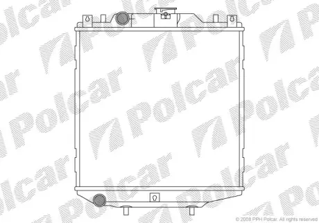 Радиаторы охлаждения POLCAR 290108A1