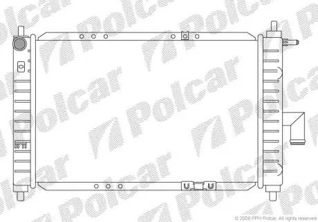 Радиаторы охлаждения POLCAR 290208-3