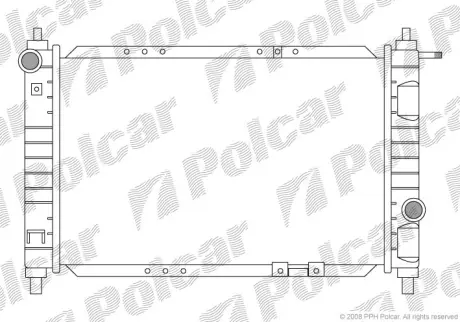 Радиаторы охлаждения POLCAR 290208