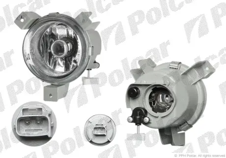 Фара противотуманная передняя POLCAR 290329-E
