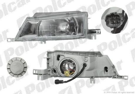 Фара основная POLCAR 2910091E