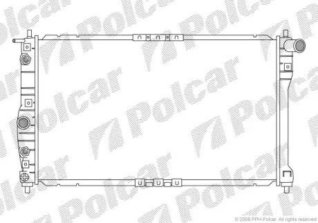 Радиаторы охлаждения POLCAR 292308-2