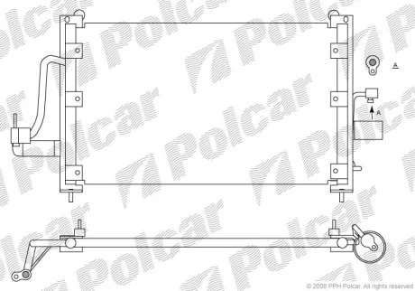 Радиаторы кондиционера POLCAR 2923K8C1
