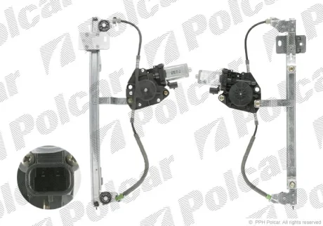 Стеклоподъемник электрический с мотором POLCAR 3001PSE1