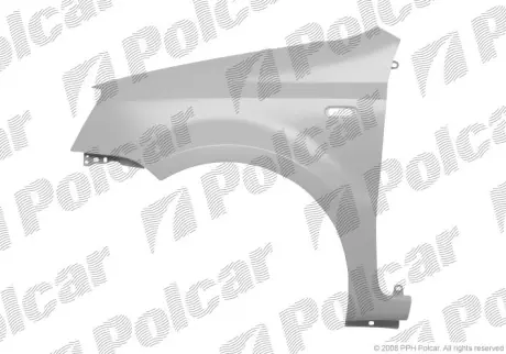 Крыло переднее POLCAR 300301-J
