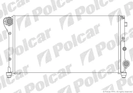 Радиаторы охлаждения POLCAR 300308A3