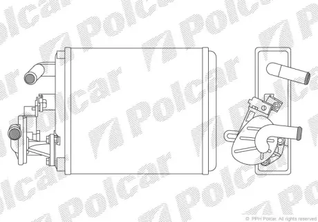 Радиаторы обогрева POLCAR 3004N8-1