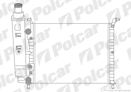 Радиаторы охлаждения POLCAR 300508-1