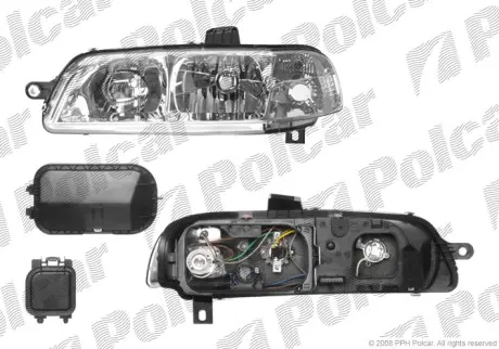 Фара основная POLCAR 300609-E
