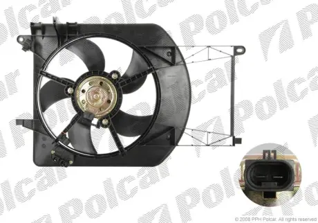 Вентиляторы радиаторов POLCAR 300623W3