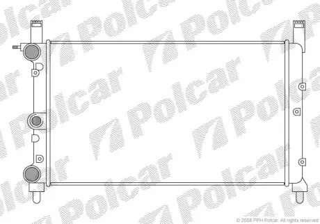 Радиаторы охлаждения POLCAR 301608-1