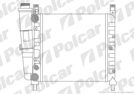 Радиаторы охлаждения POLCAR 301608-3
