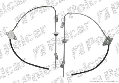 Стеклоподъемник ручной POLCAR 3016PSM1